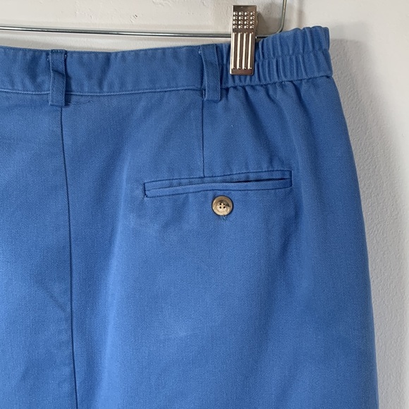 Talbots Vintage Women’s Plus Size 16 Cotton Blend Side Stretch Blue Pencil Skirt - Picture 8 of 15